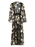 Temperley London Aphrodite robe - Black