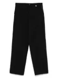 Myths pleat-detailed trousers - Black