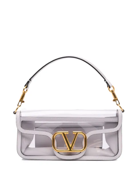 Valentino Garavani Pre-Owned 2021-2024 PVC VLogo Loco satchel