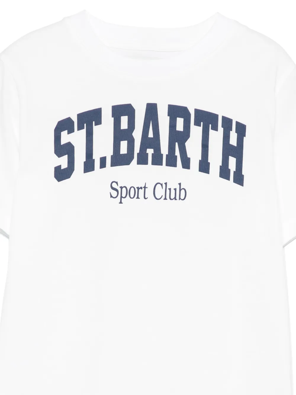 MC2 Saint Barth Kids Sport Club T-shirt Wit