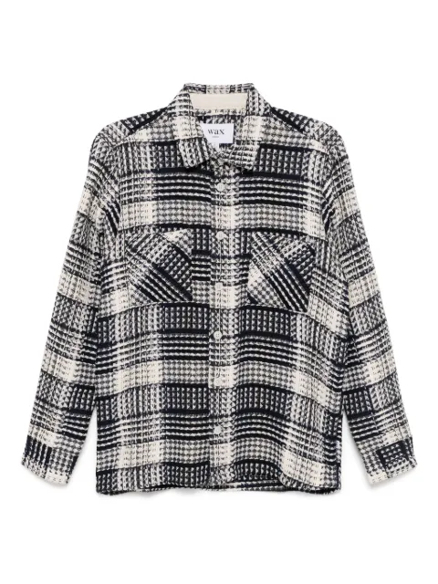 Wax London whiting lake check jacket