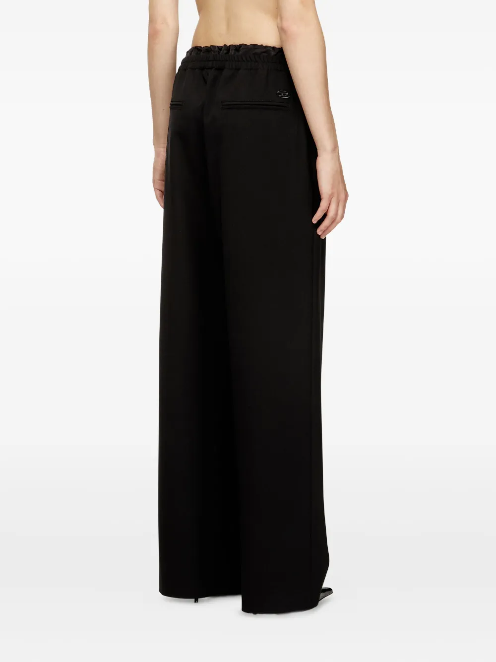 Diesel P-Yrite-R2 elastic-waist trousers Zwart