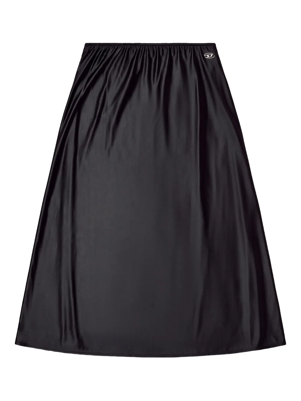 Diesel Mori Midi Skirt In Black
