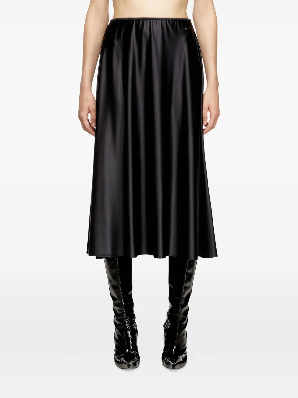 Diesel Mori midi-rok Zwart