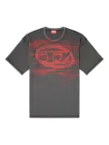 Diesel logo-print T-shirt - Grey