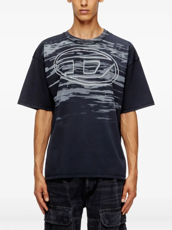 Diesel T-Boxt-T5 Print T-shirt | Blue | FARFETCH