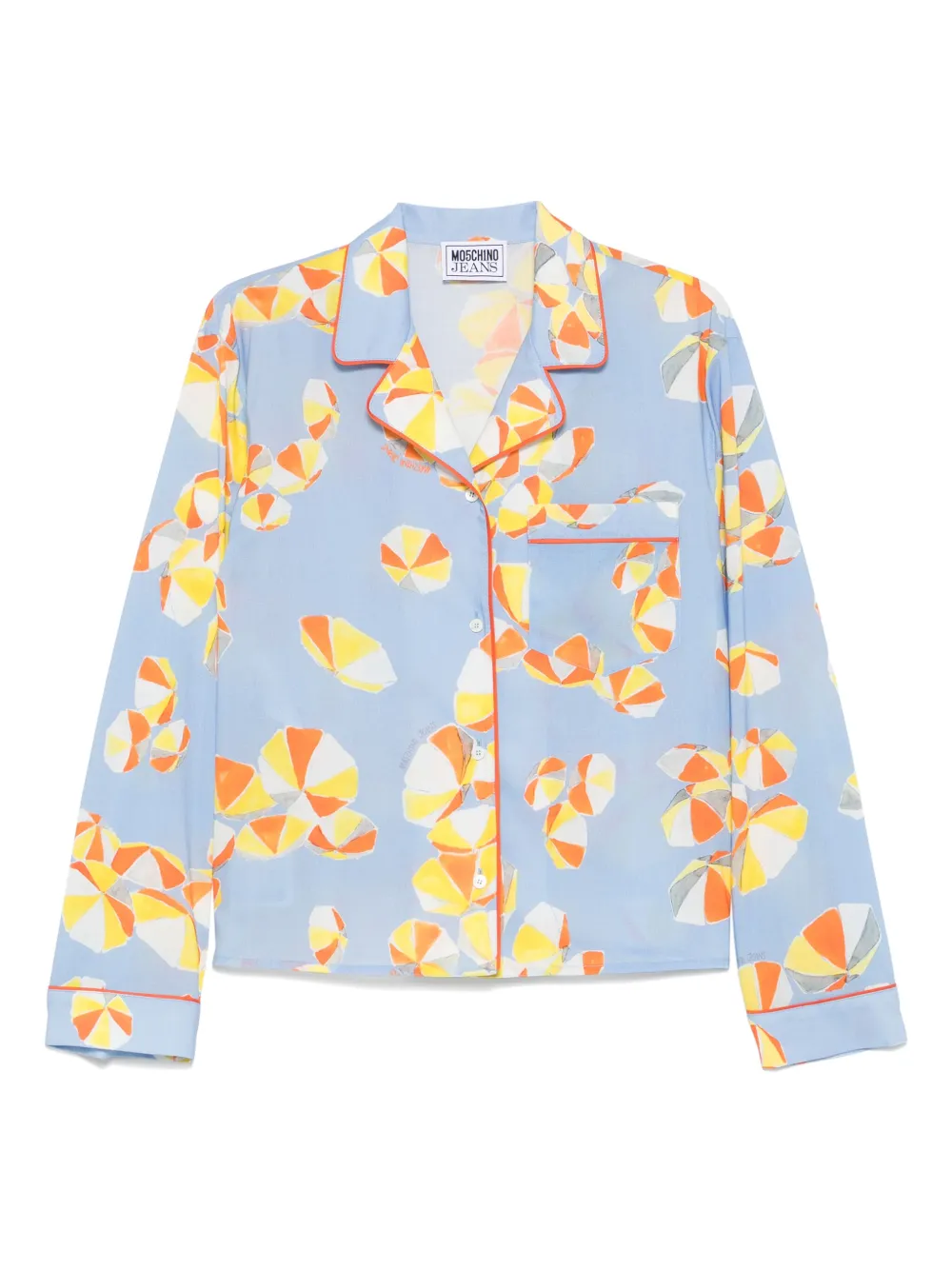 sunshade-print shirt