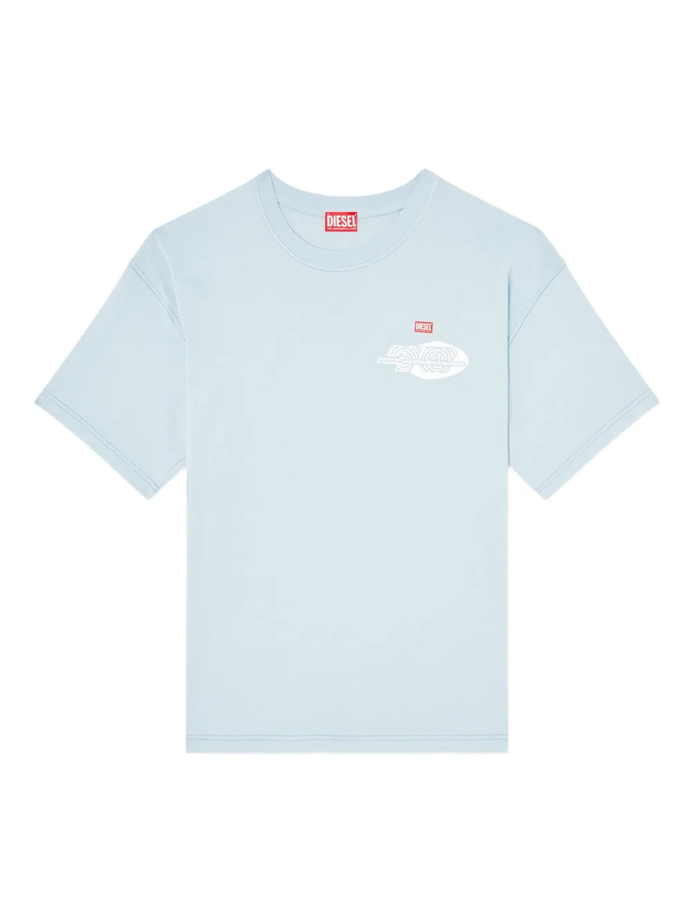 Diesel T-Boxt-Q23 T-shirt Blauw