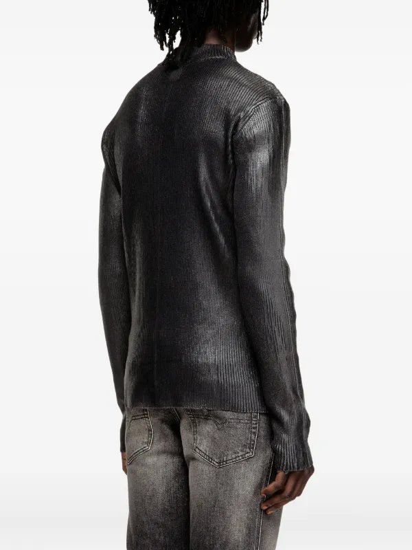 Diesel K-Dargy-D ジップアップ カーディガン | ブラック | FARFETCH JP