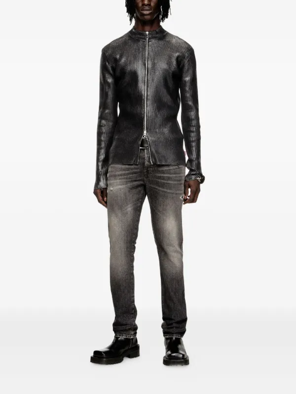 Diesel K-Dargy-D ジップアップ カーディガン | ブラック | FARFETCH JP