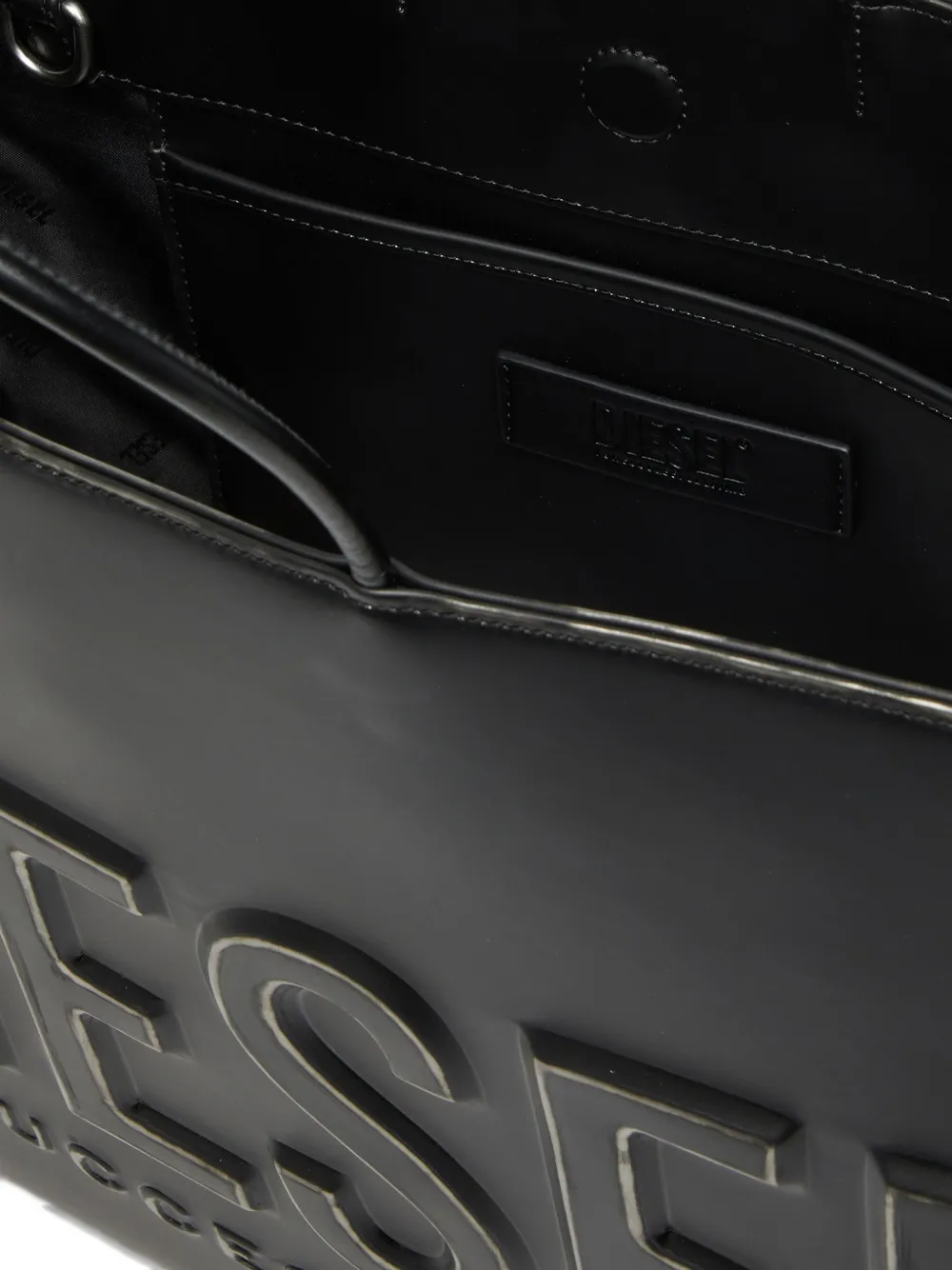 Diesel DSL 3D shopper Zwart