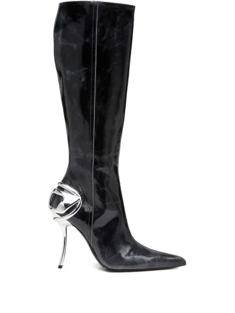 Diesel D-Ten&Half knee-high boots
