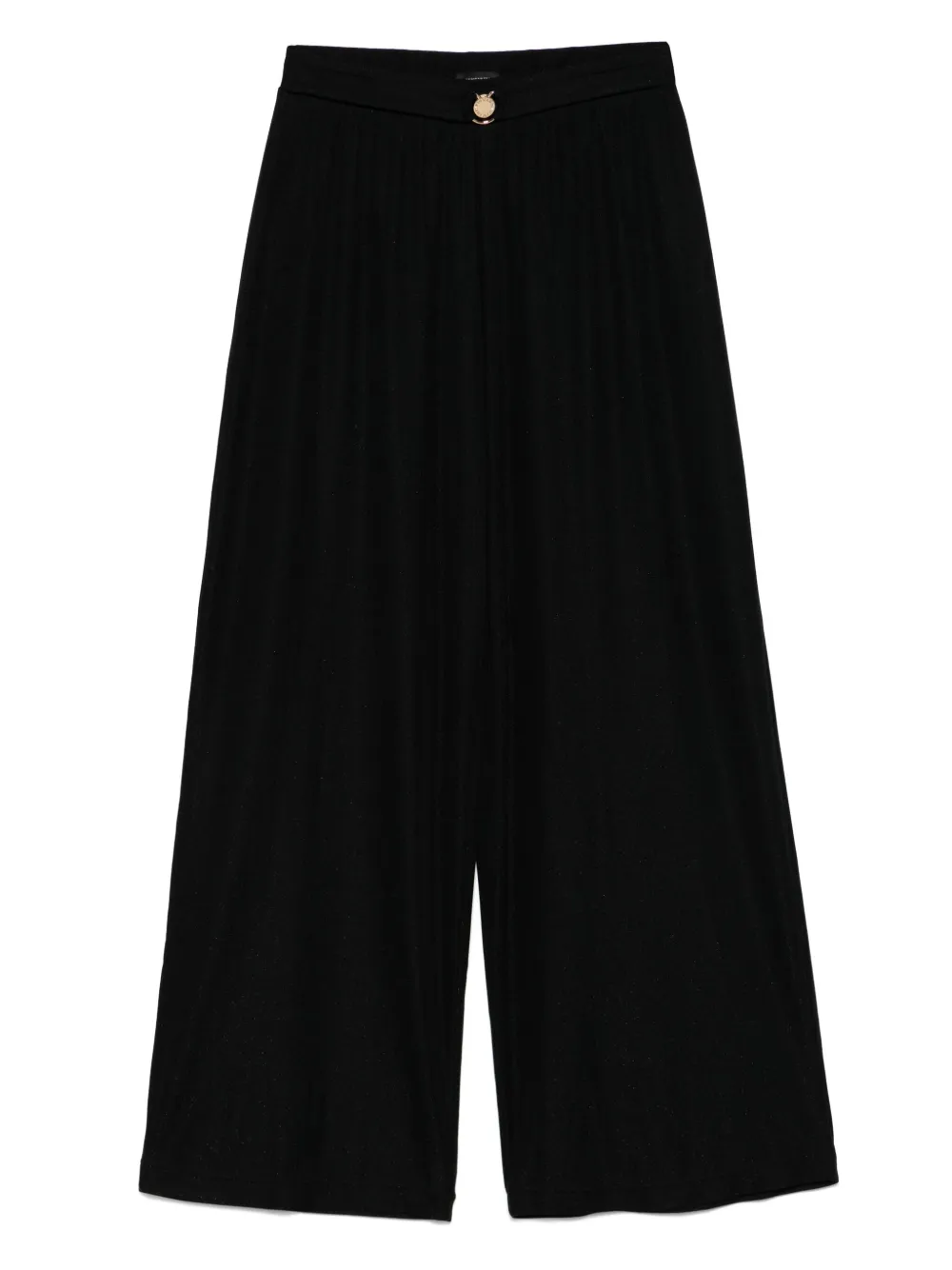 Emporio Armani Broek met gegraveerd logo Zwart