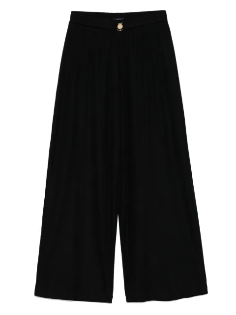 Emporio Armani logo-engraved trousers