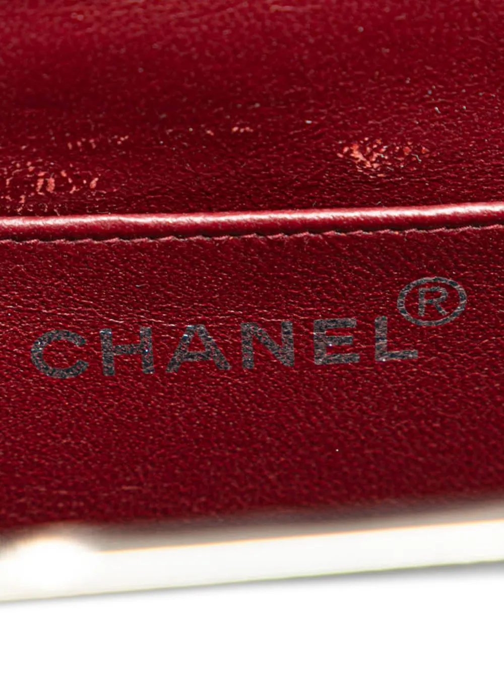 Pre-owned Chanel 1996-1997 Quilted Lambskin Leather Box Bag Handbag In Black