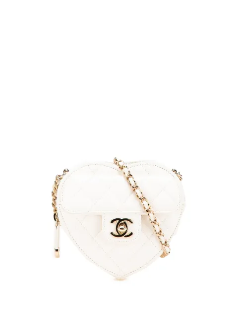 CHANEL Pre-Owned mini sac à bandoulière Love Heart (2021)