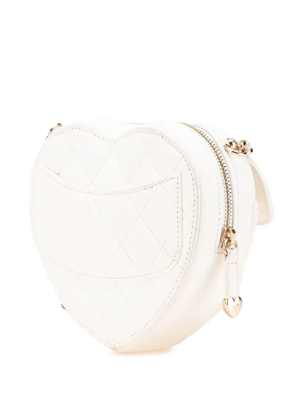 CHANEL Pre-Owned 2021 Mini Lambskin CC in Love Heart crossbody bag | Pre-Owned | Image 2