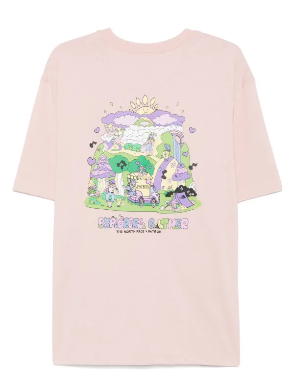 The North Face x Patron Mountain Cleanup T-shirt | Pink