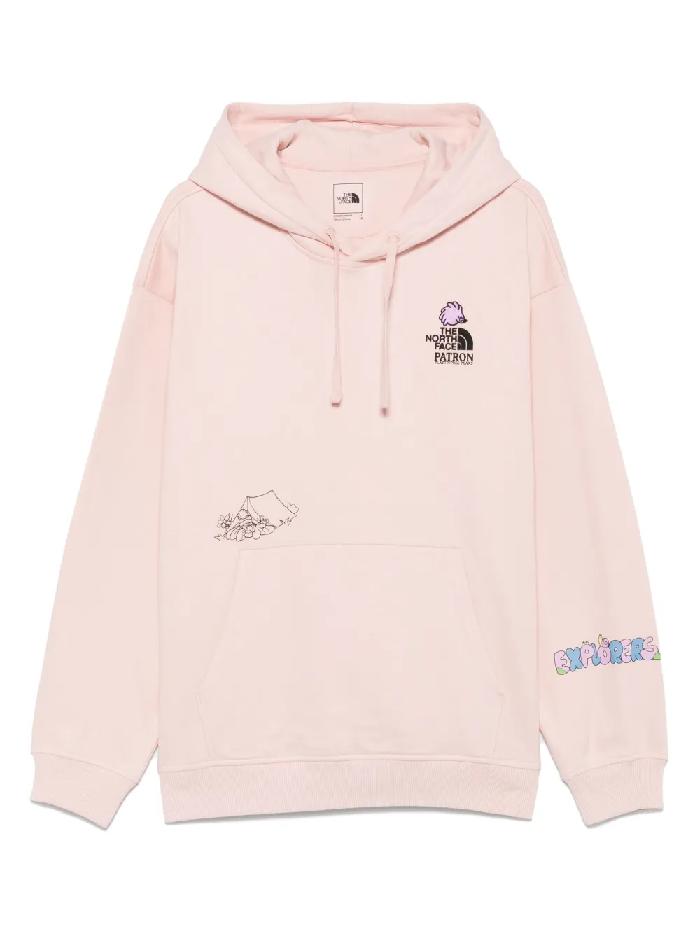 The North Face x Patron 'Mountain Cleanup' パーカー - ピンク The North Face x Patron 'Mountain Cleanup' パーカー - ピンク