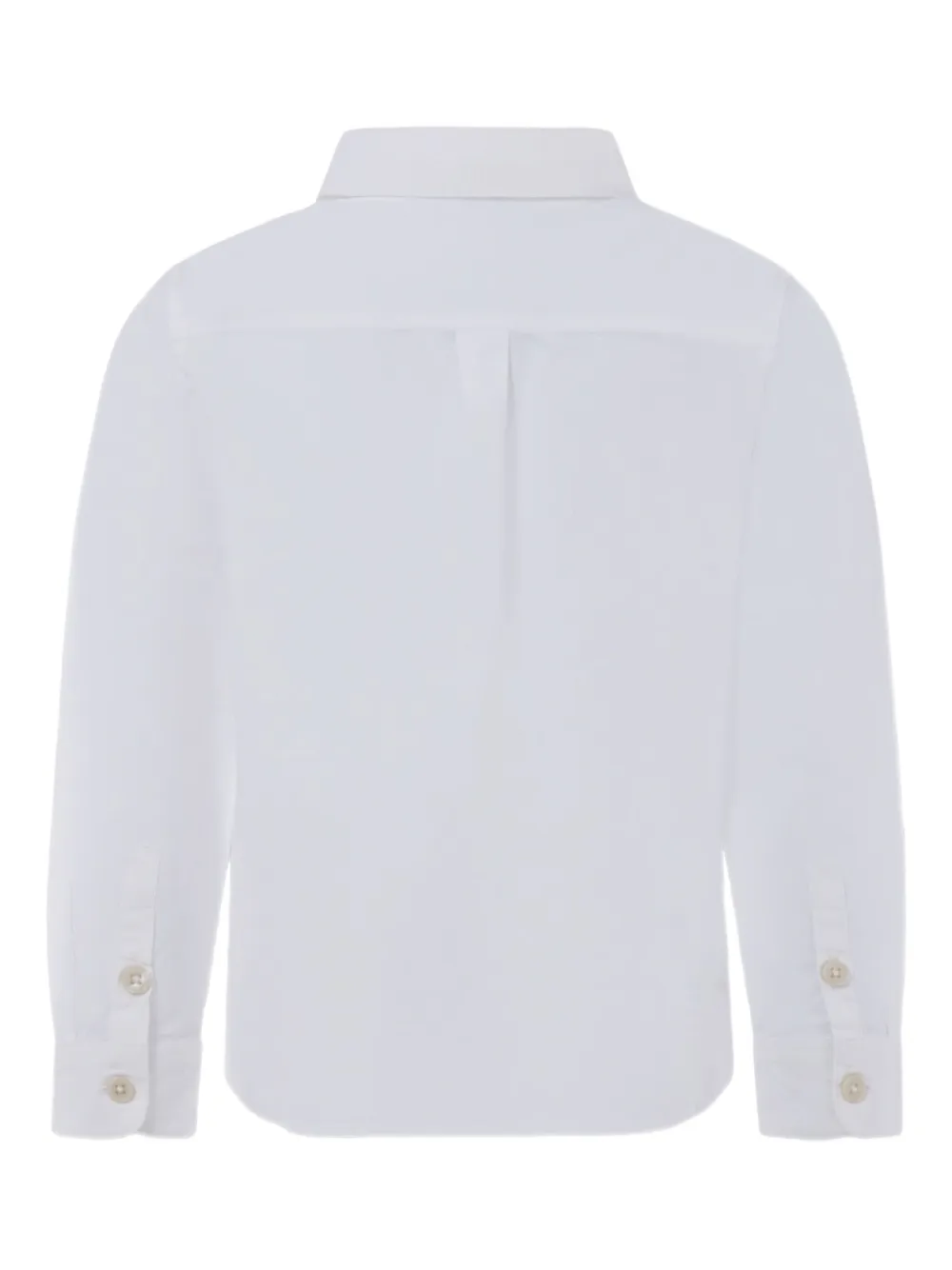 Petit Bateau Popeline shirt Wit