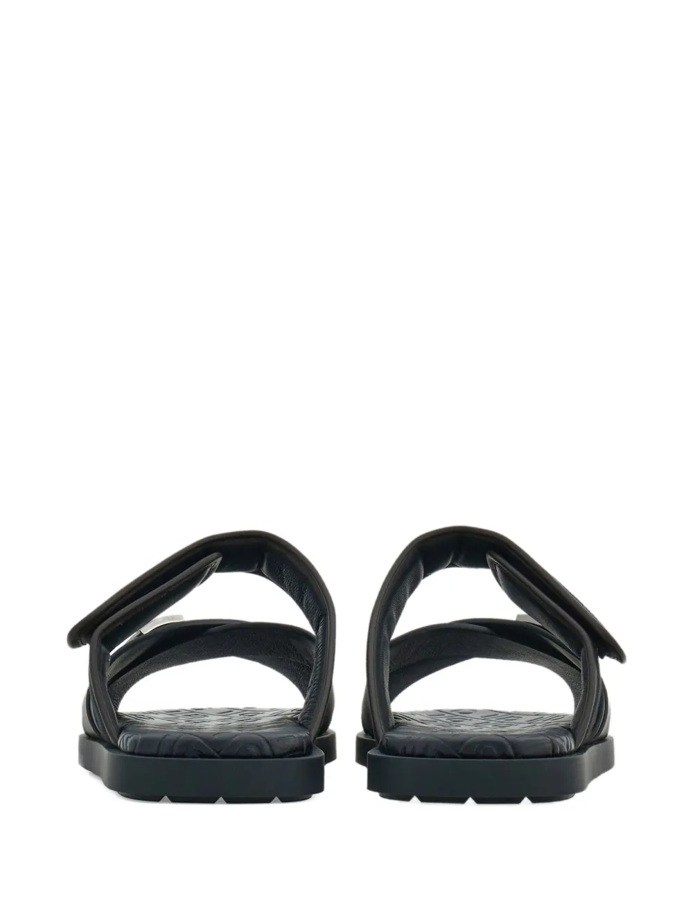 Ferragamo Gancini sandals Black