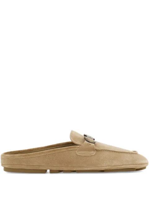Ferragamo suede slippers