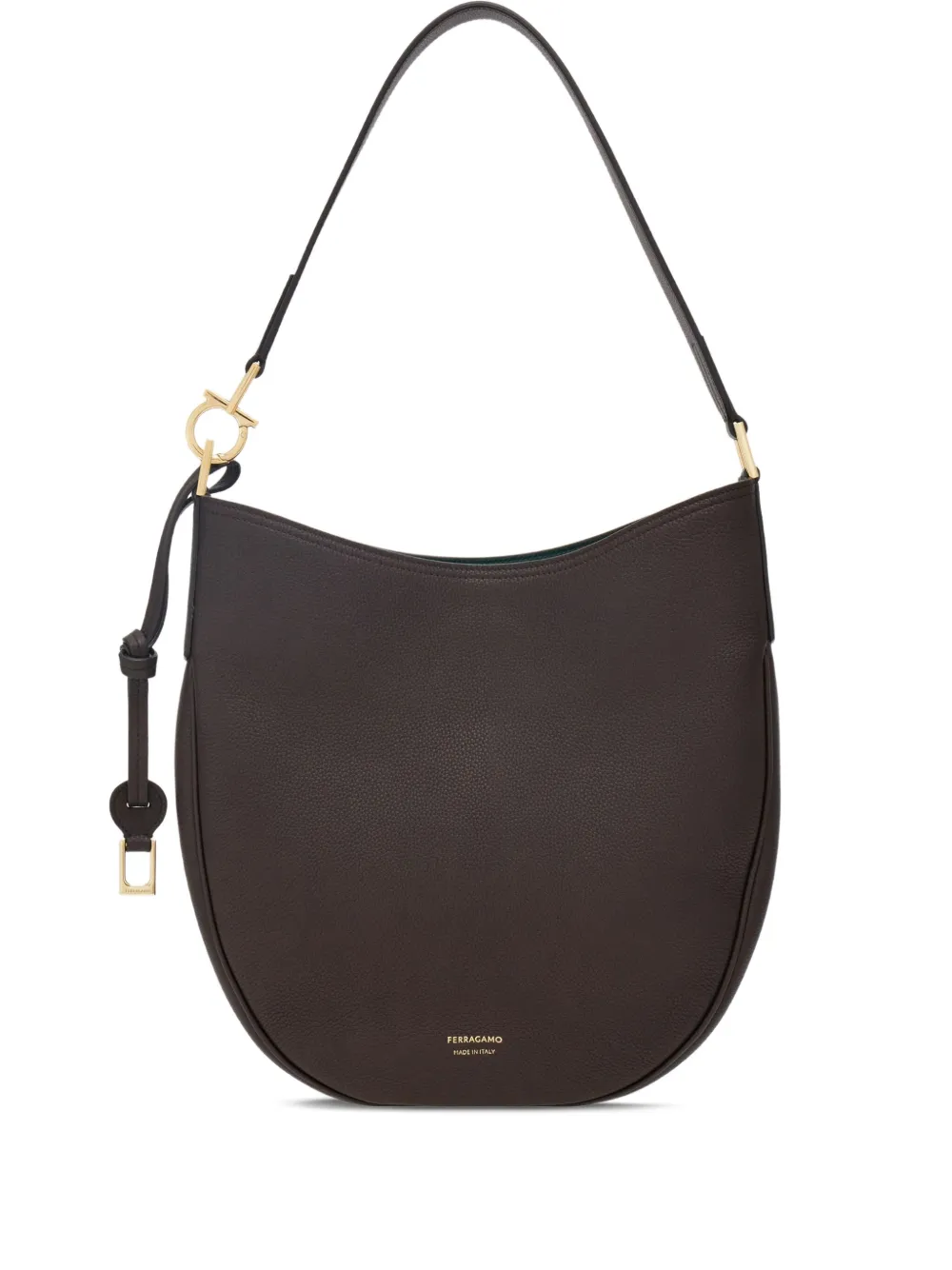 Shop Ferragamo Leather Shoulder Bag