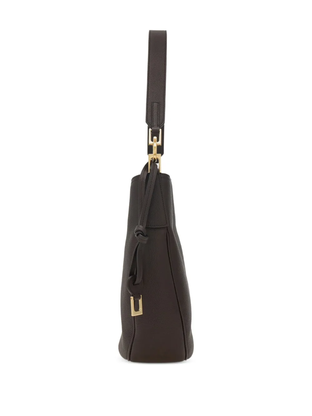 Shop Ferragamo Leather Shoulder Bag