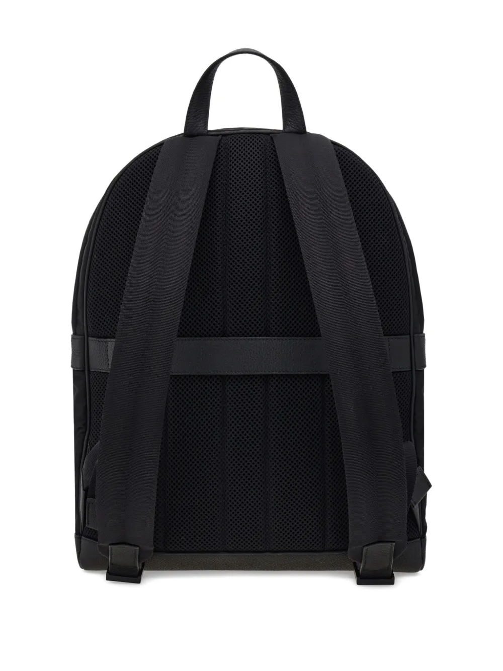 Ferragamo Rugzak met leren afwerking Zwart