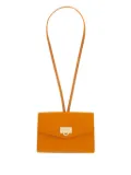 Ferragamo Gancini card holder charm - Orange