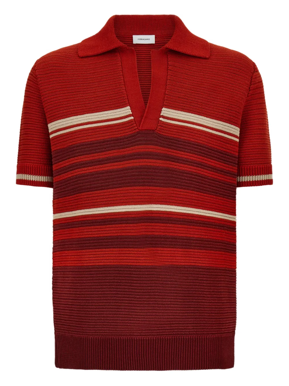Ferragamo playera tipo polo | rojo | Image 1