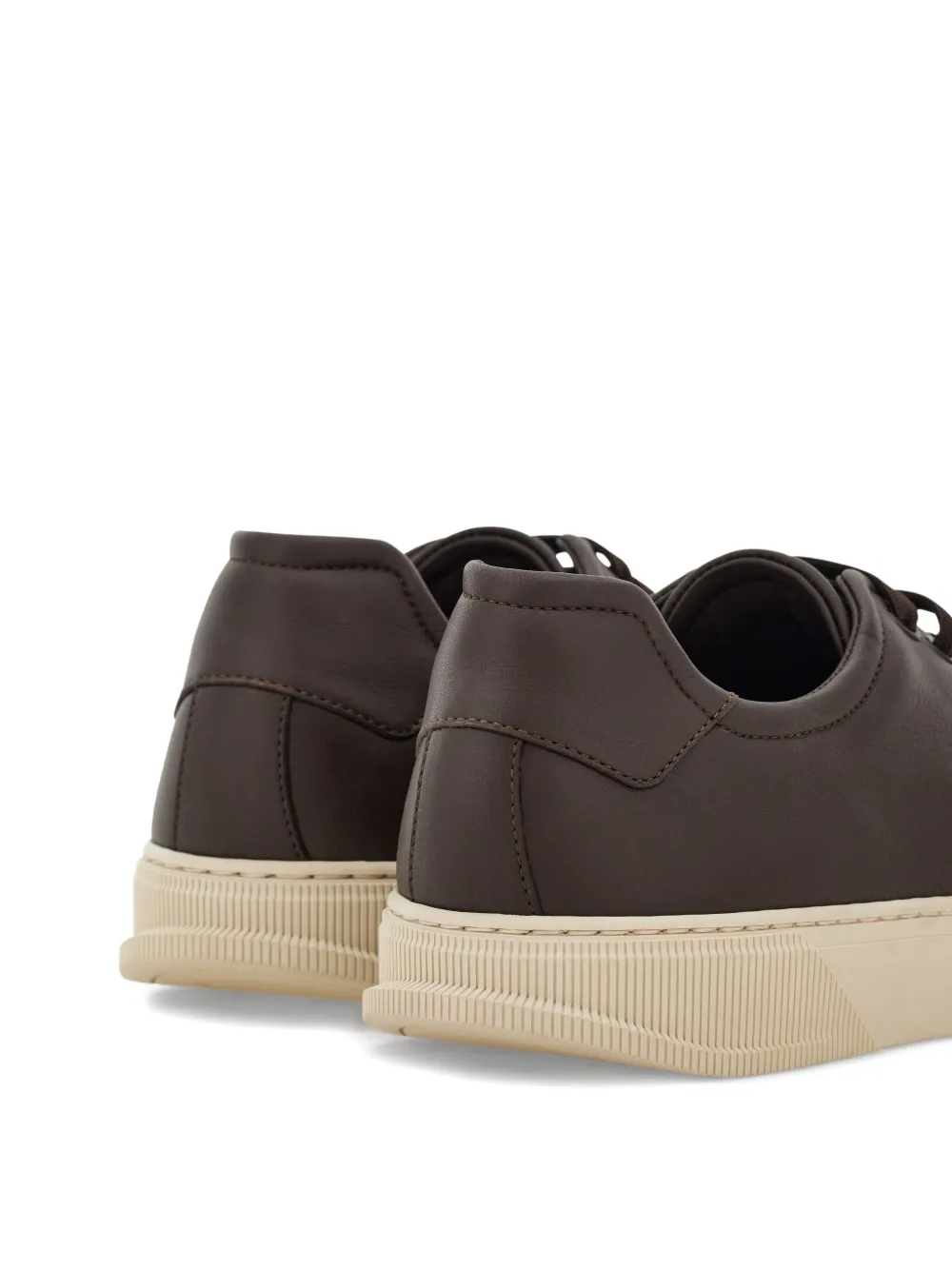 Ferragamo lace-up sneakers Brown