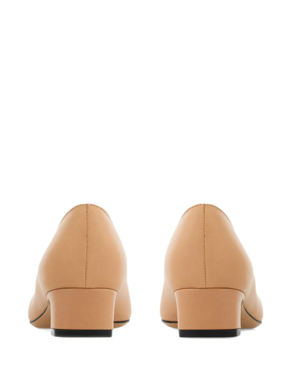 Ferragamo 30mm Iconic bow pumps Neutrals