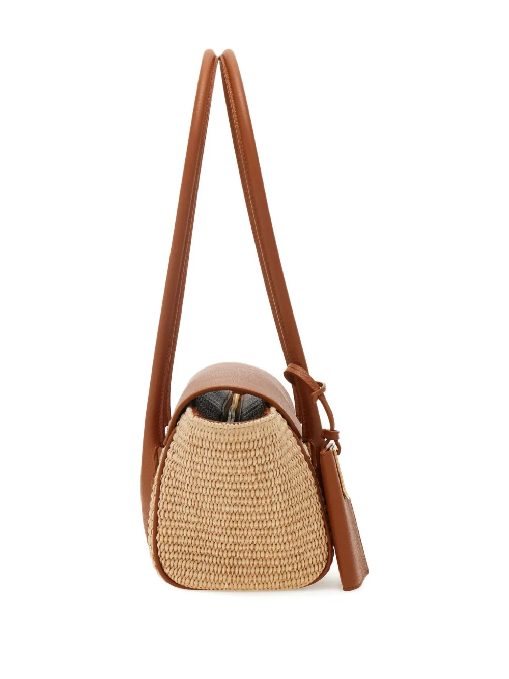 Ferragamo East-West kleine shopper Beige