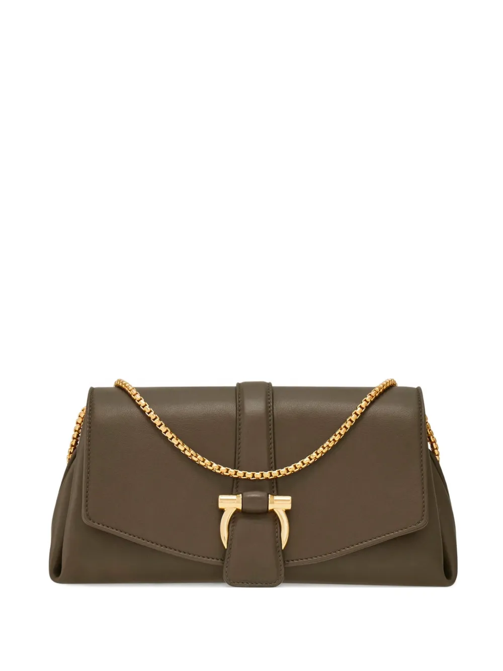 Ferragamo Front Flap shoulder bag | Grey | Image 1