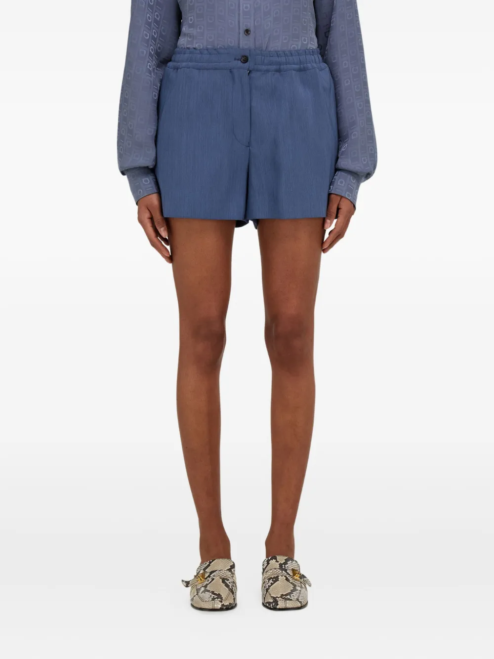 Ferragamo Faille shorts Grijs