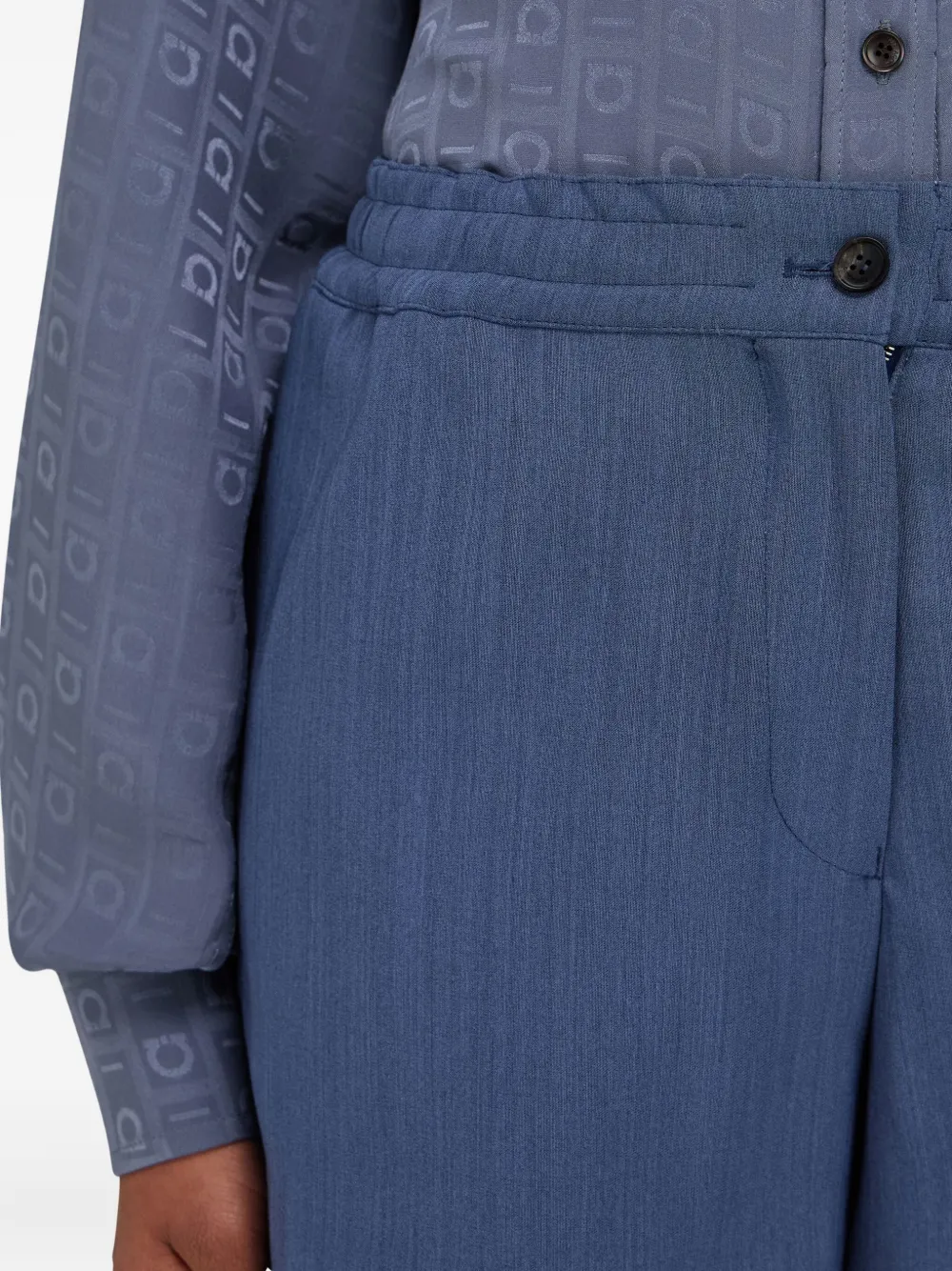 Ferragamo Faille shorts Grijs