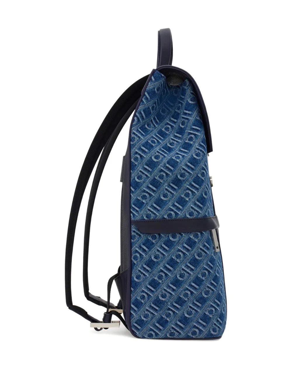 FERRAGAMO MONOGRAM-JACQUARD BACKPACK