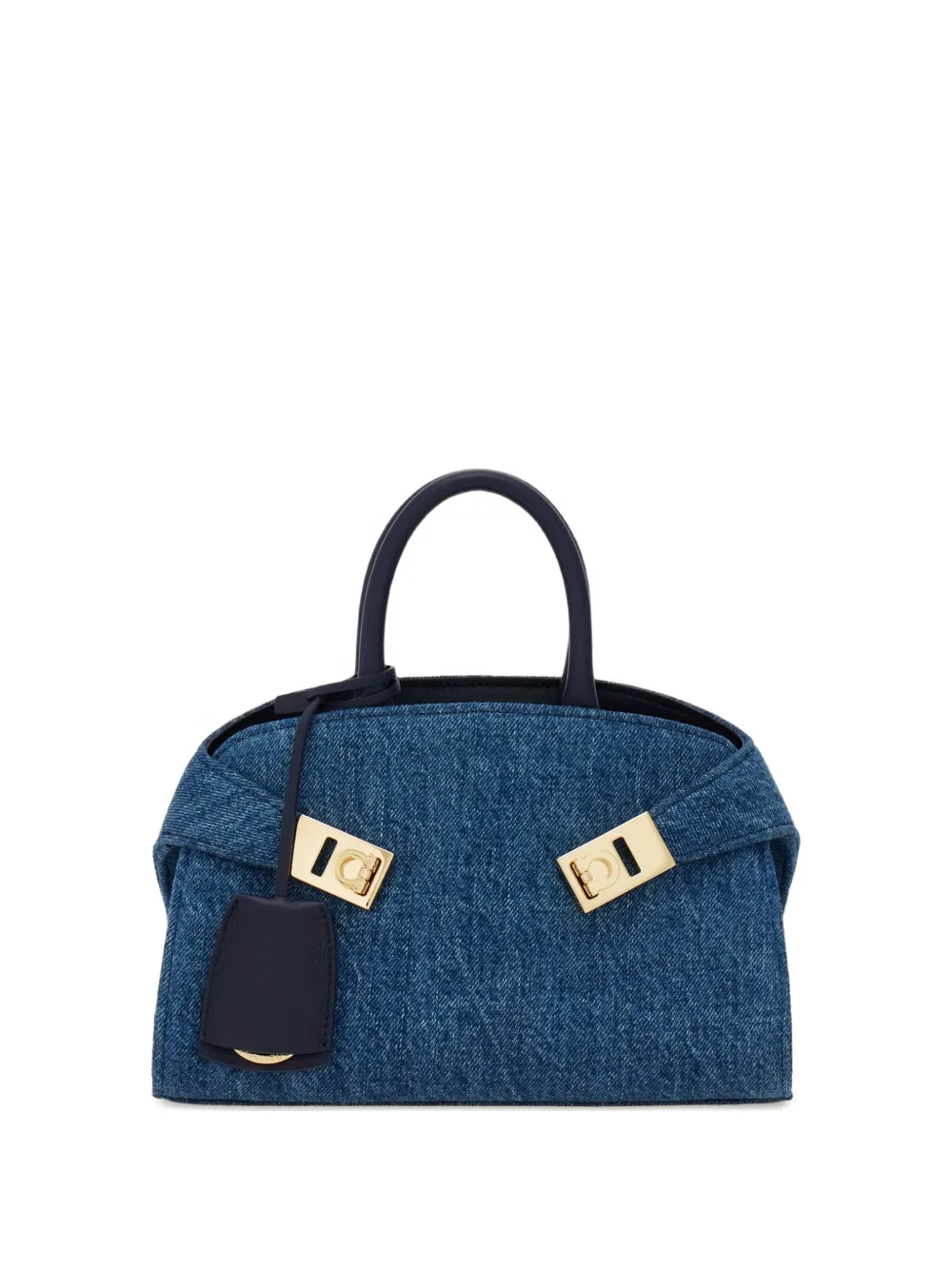 Ferragamo Hug ハンドバッグ S - ブルー Ferragamo Hug ハンドバッグ S - ブルー