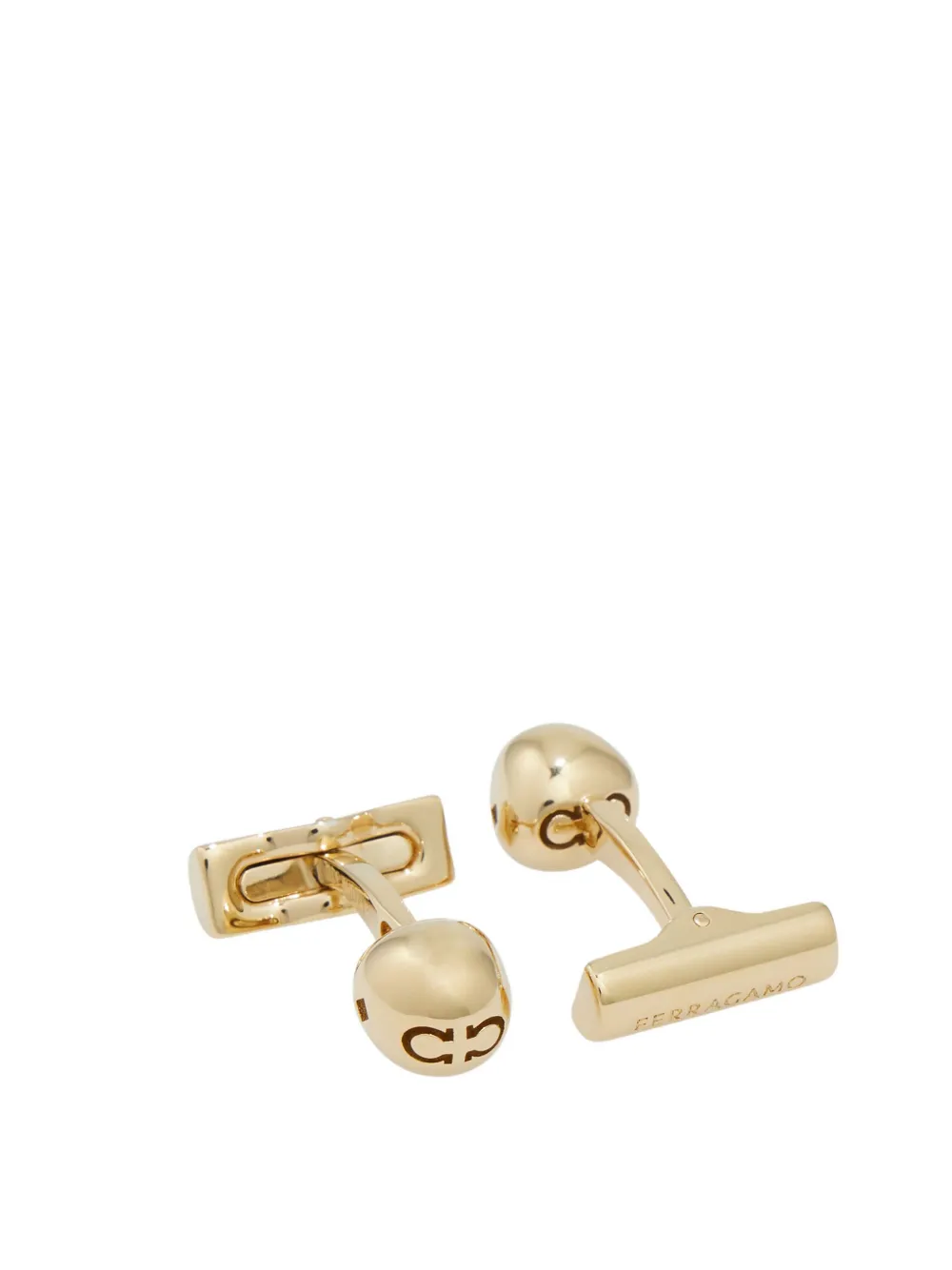 Ferragamo Gancini Ball Cufflinks