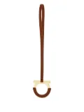 Ferragamo Gancini charm - Brown