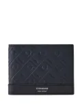 Ferragamo Gancini-embossed bi-fold wallet - Blue