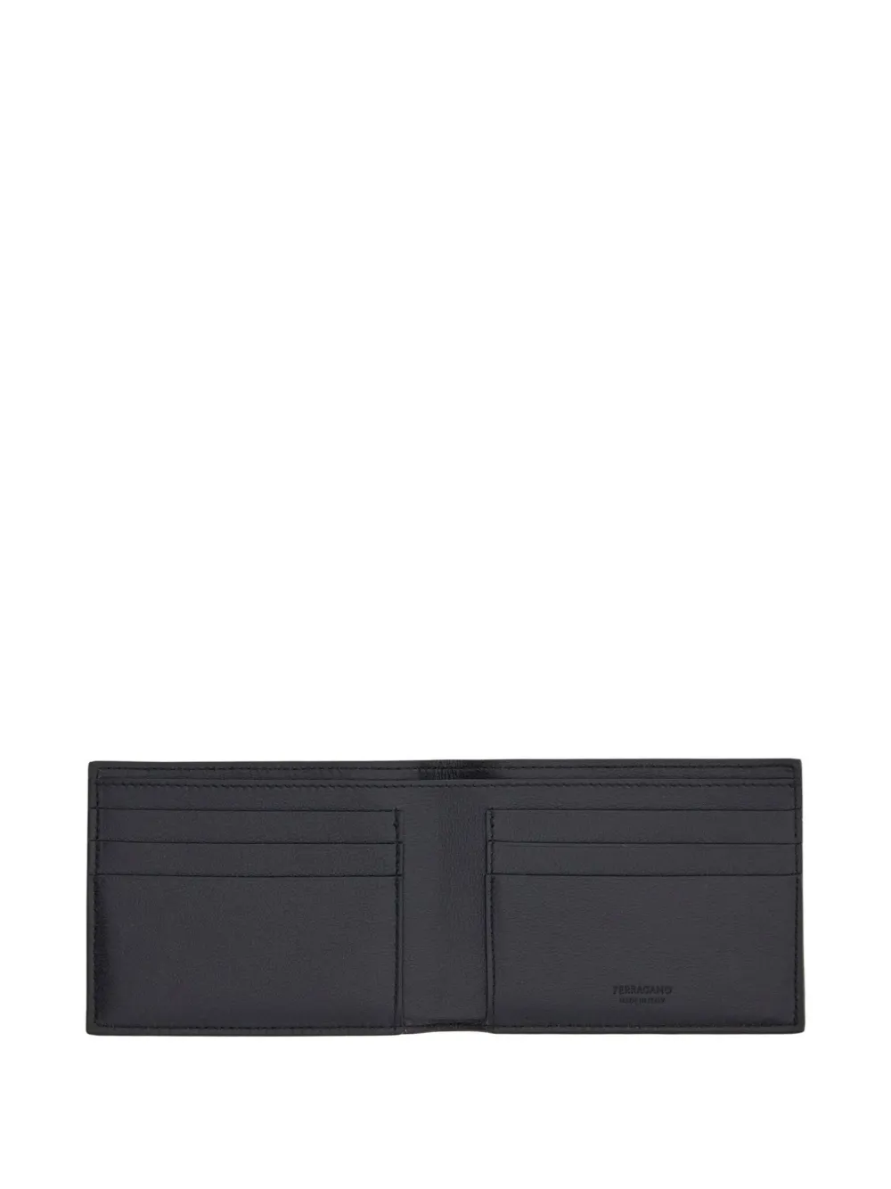 Ferragamo Portemonnee met gancini-reliëf Blauw