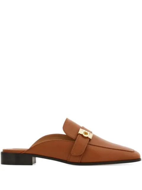 Ferragamo 20mm Hug leather mules