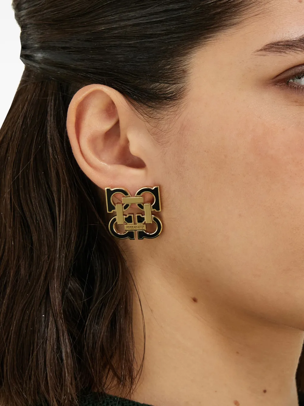 Ferragamo Four Gancini earrings | Image 2