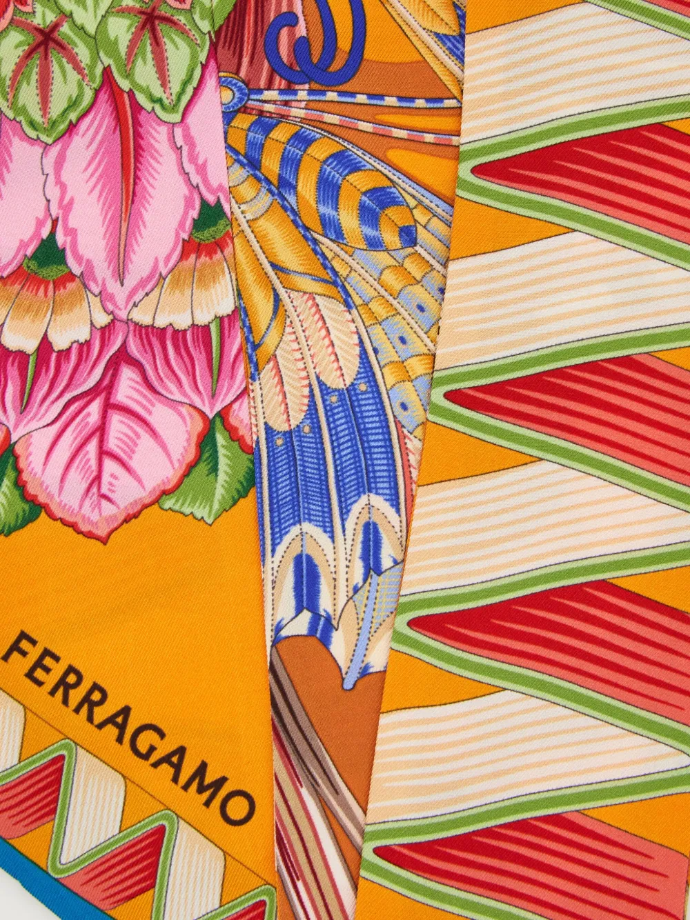 Ferragamo Bandeau top Oranje