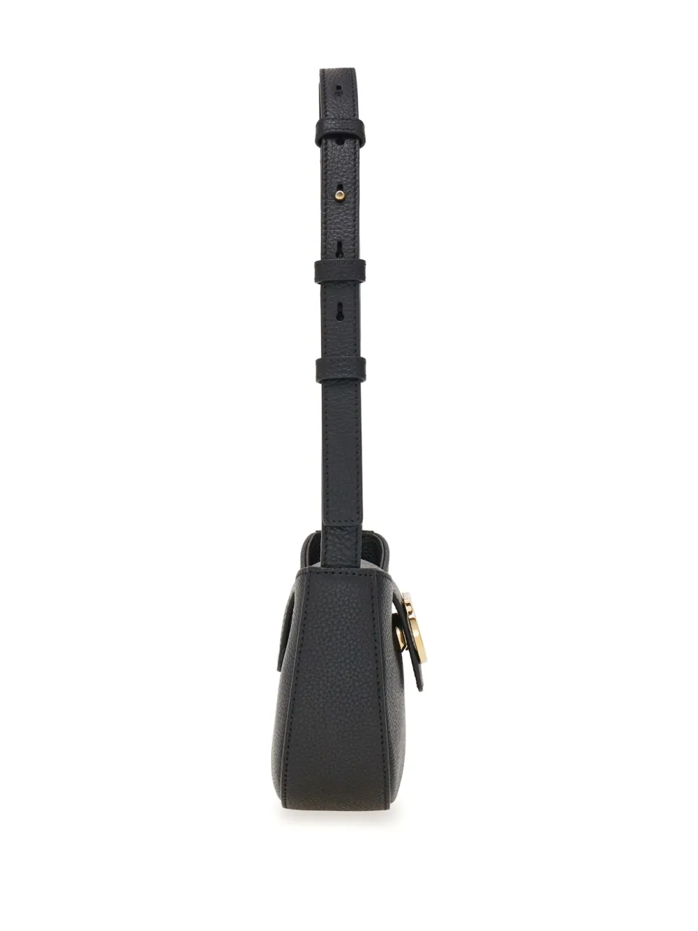 Ferragamo Leren mini tas Zwart