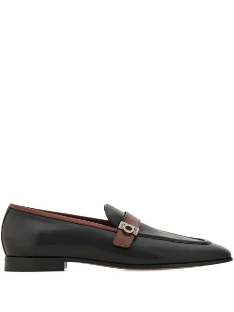 Ferragamo Gancini Hug-buckle loafers