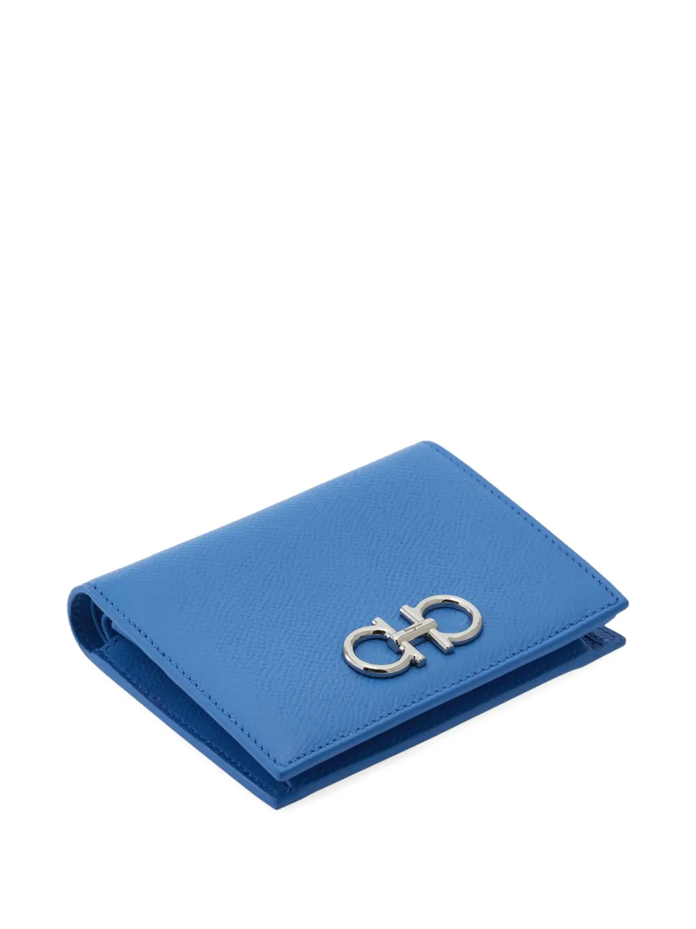 Ferragamo Gancini portemonnee Blauw