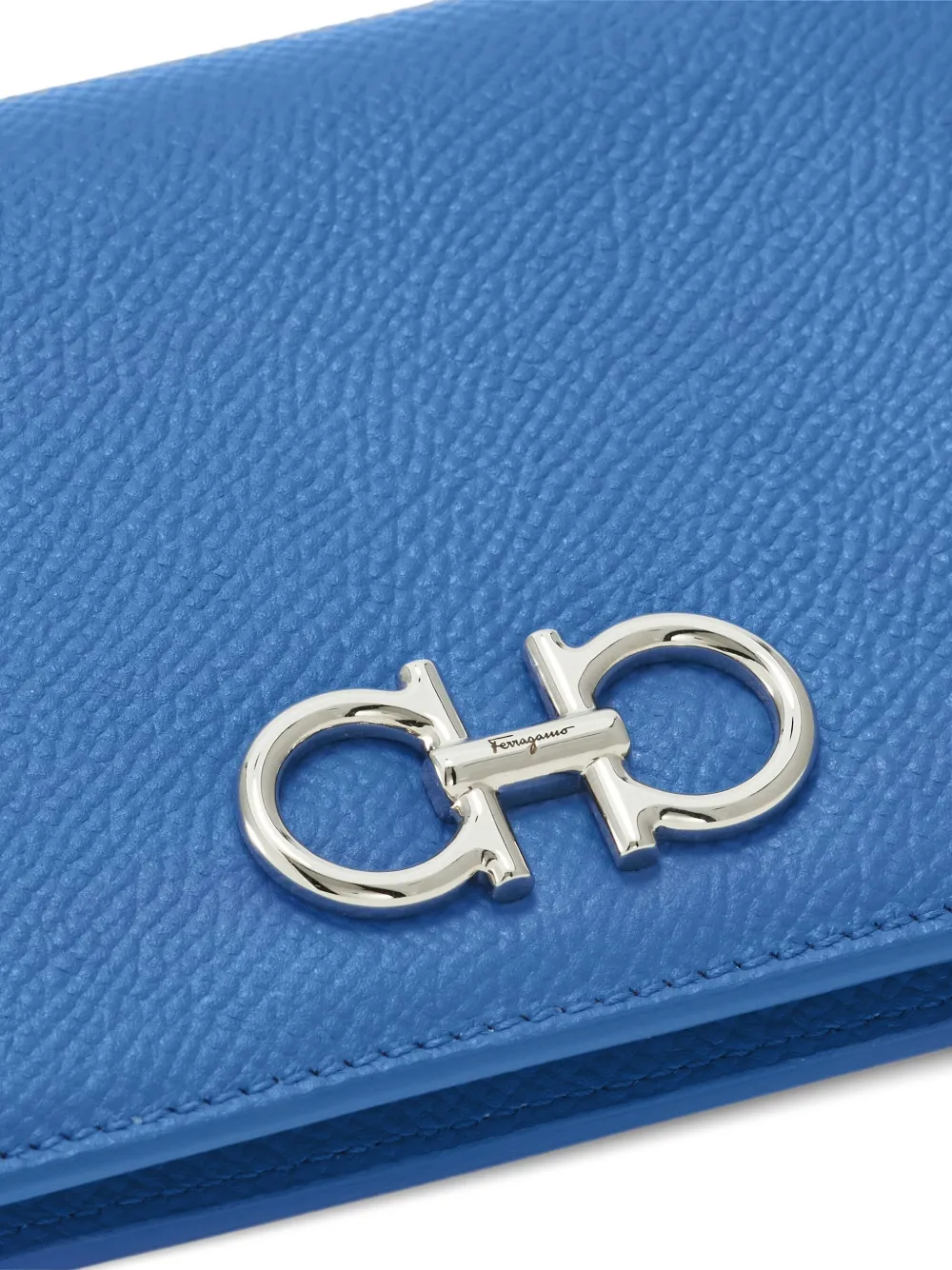Ferragamo Gancini portemonnee Blauw